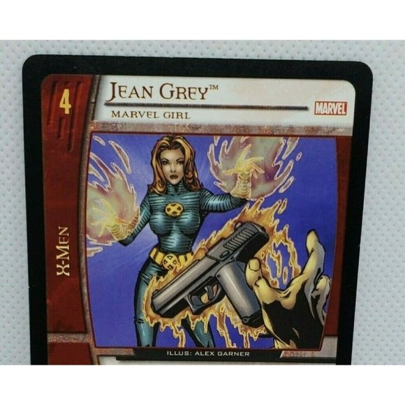 Vintage Jean Grey And Nightcrawler V.S. System Collectible X-Men Marvel Card - Picture 8 of 11